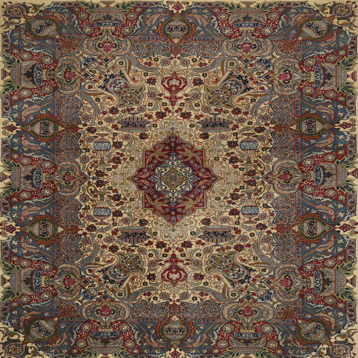 Round Machine Washable Traditional Dark Almond Brown Rug, wshtr427