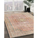 Machine Washable Traditional Brown Rug in a Family Room, wshtr4281