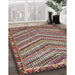 Machine Washable Traditional Brown Red Rug in a Family Room, wshtr4286