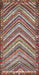 Traditional Brown Red Southwestern Rug, tr4286