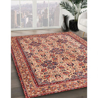 Traditional Sandy Brown Persian Rug, tr4287