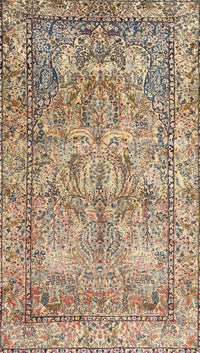 Machine Washable Traditional Sienna Brown Rug, wshtr4289