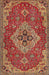 Machine Washable Traditional Peru Brown Rug, wshtr4293