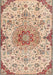 Machine Washable Traditional Gold Brown Rug, wshtr4294