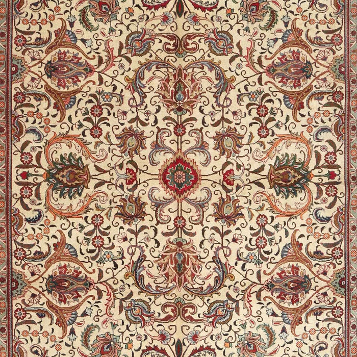 Machine Washable Traditional Sienna Brown Rug, wshtr4295