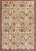 Machine Washable Traditional Sienna Brown Rug, wshtr4298