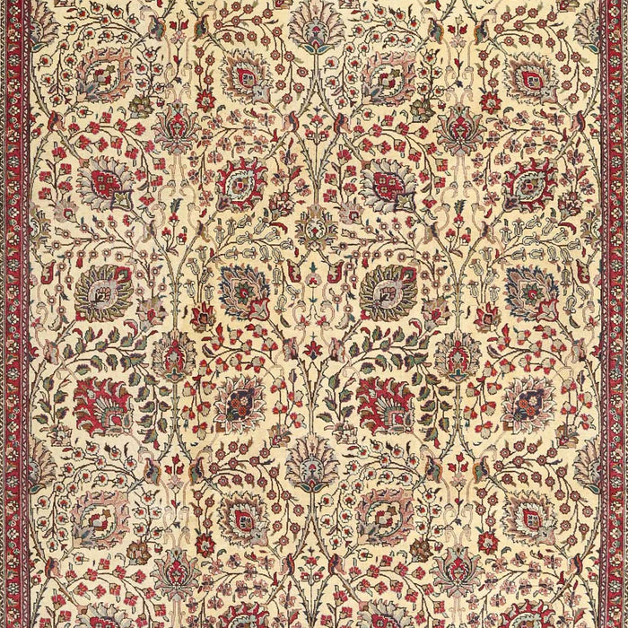 Machine Washable Traditional Sienna Brown Rug, wshtr4298