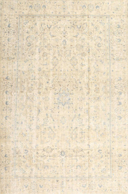Machine Washable Traditional Brown Rug, wshtr4303