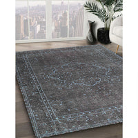 Traditional Black Persian Rug, tr4304