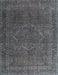 Traditional Black Persian Rug, tr4304