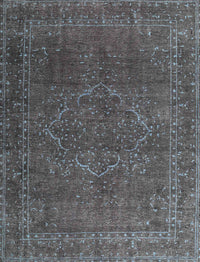 Machine Washable Traditional Black Rug, wshtr4304