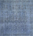 Traditional Azure Blue Persian Rug, tr4305