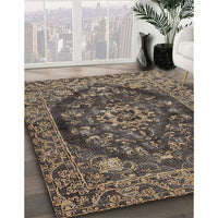 Traditional Mocha Brown Persian Rug, tr4308