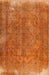 Traditional Orange Red Persian Rug, tr4309