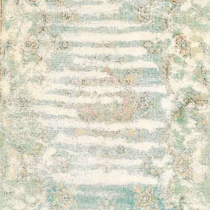 Machine Washable Traditional Tan Brown Rug, wshtr4310