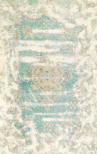 Machine Washable Traditional Gold Rug, wshtr4311