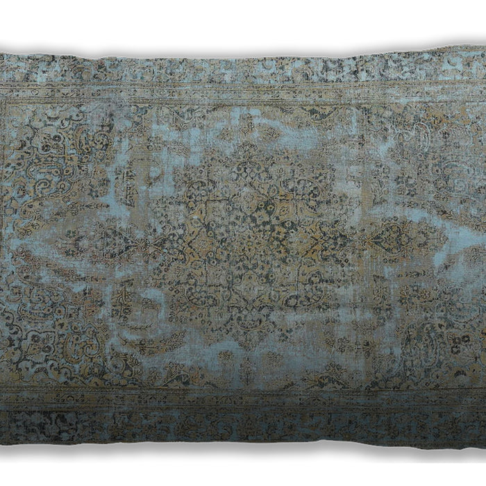 Traditional Classic Rectangular Dark Gray Lumbar Throw Pillow, 13 inch by 19 inch, lbtr4313