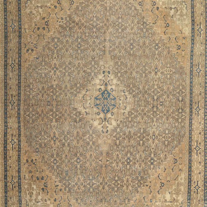 Machine Washable Traditional Brown Rug, wshtr4314
