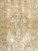 Machine Washable Traditional Brown Gold Rug, wshtr4316