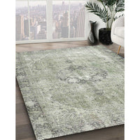 Traditional Pale Silver Gray Persian Rug, tr4317