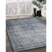 Machine Washable Traditional Dark Gray Rug in a Family Room, wshtr4318