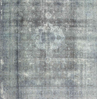 Machine Washable Traditional Grey Gray Rug, wshtr4322