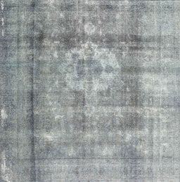 Machine Washable Traditional Grey Gray Rug, wshtr4322