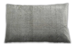 Traditional Classic Rectangular Dark Gray Lumbar Throw Pillow, 13 inch by 19 inch, lbtr4323