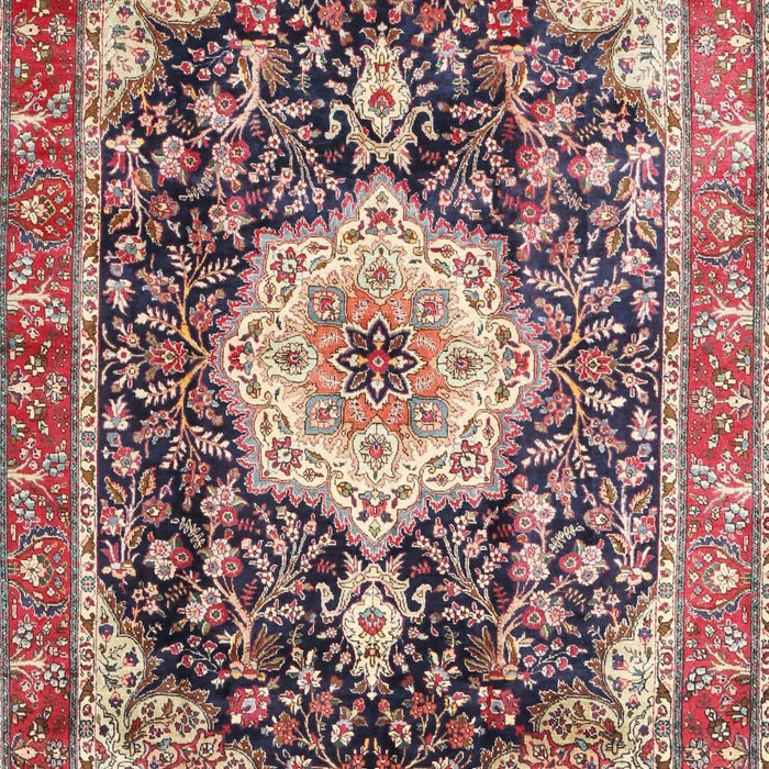 Machine Washable Traditional Light French Beige Brown Rug, wshtr4324