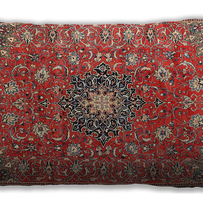 Traditional Classic Rectangular Camel Brown Lumbar Throw Pillow, 13 inch by 19 inch, lbtr4325