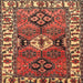 Square Traditional Red Persian Rug, tr4327