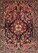 Traditional Orange Salmon Pink Persian Rug, tr432