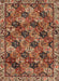 Traditional Saffron Red Persian Rug, tr4332