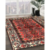 Traditional Saffron Red Persian Rug, tr4335