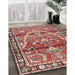 Machine Washable Traditional Camel Brown Rug in a Family Room, wshtr4338