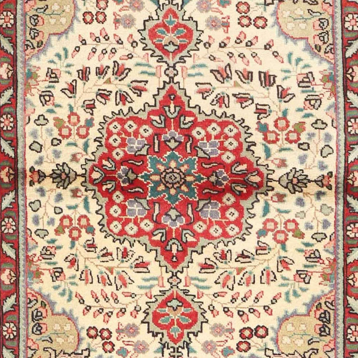 Traditional Khaki Gold Persian Rug, tr4339