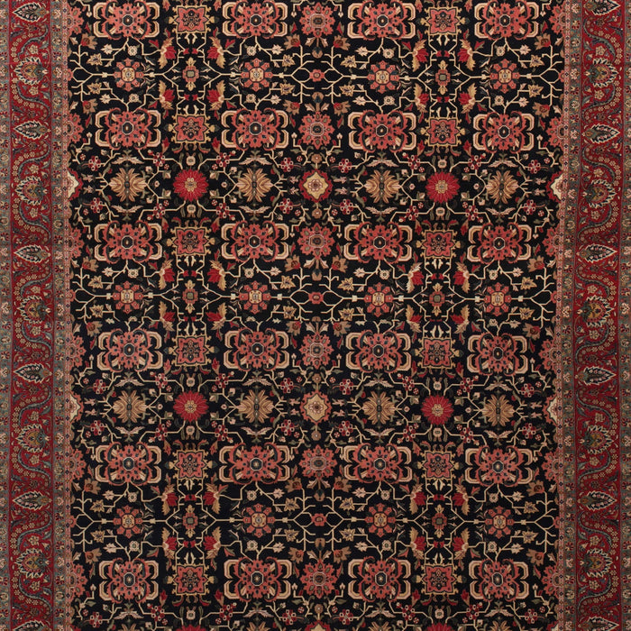Traditional Sienna Brown Persian Rug, tr433