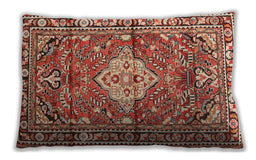Traditional Classic Rectangular Sandy Brown Lumbar Throw Pillow, 13 inch by 19 inch, lbtr4340