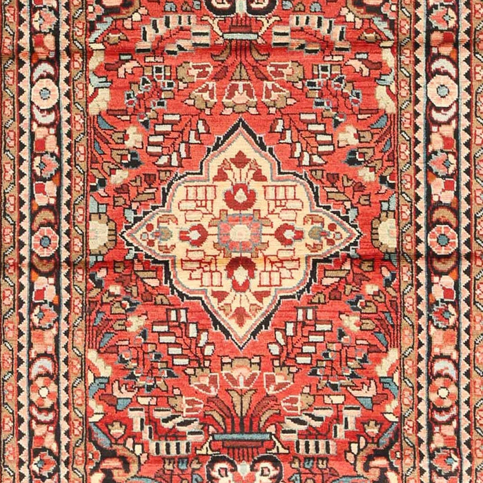 Traditional Sandy Brown Medallion Rug, tr4340