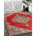 Machine Washable Traditional Red Rug in a Family Room, wshtr4356