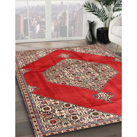 Traditional Red Medallion Rug, tr4356