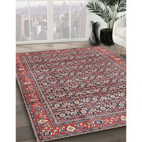 Traditional Brown Red Persian Rug, tr4360