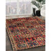 Machine Washable Traditional Saffron Red Rug in a Family Room, wshtr4365