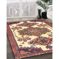Traditional Brown Red Persian Rug, tr4372