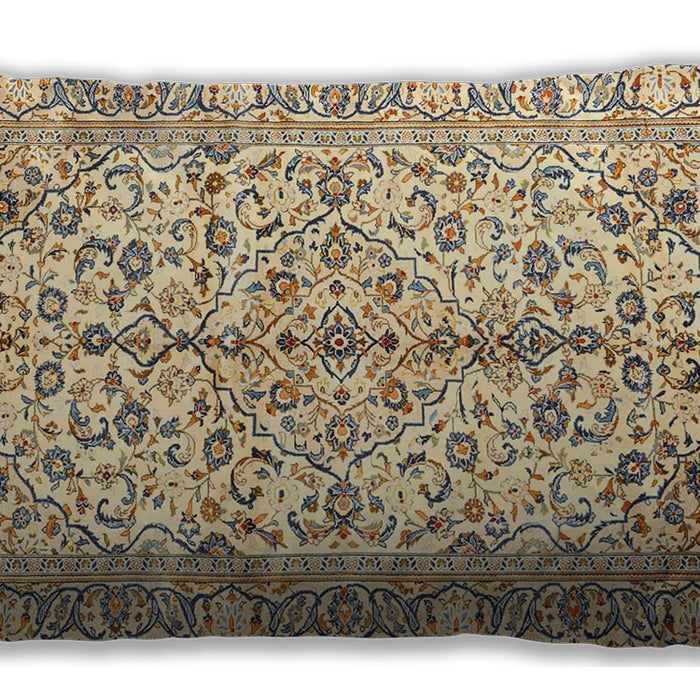 Traditional Classic Rectangular Sun Yellow Lumbar Throw Pillow, 13 inch by 19 inch, lbtr4380