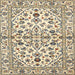 Square Traditional Brown Persian Rug, tr4384