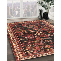 Traditional Rust Pink Persian Rug, tr4387