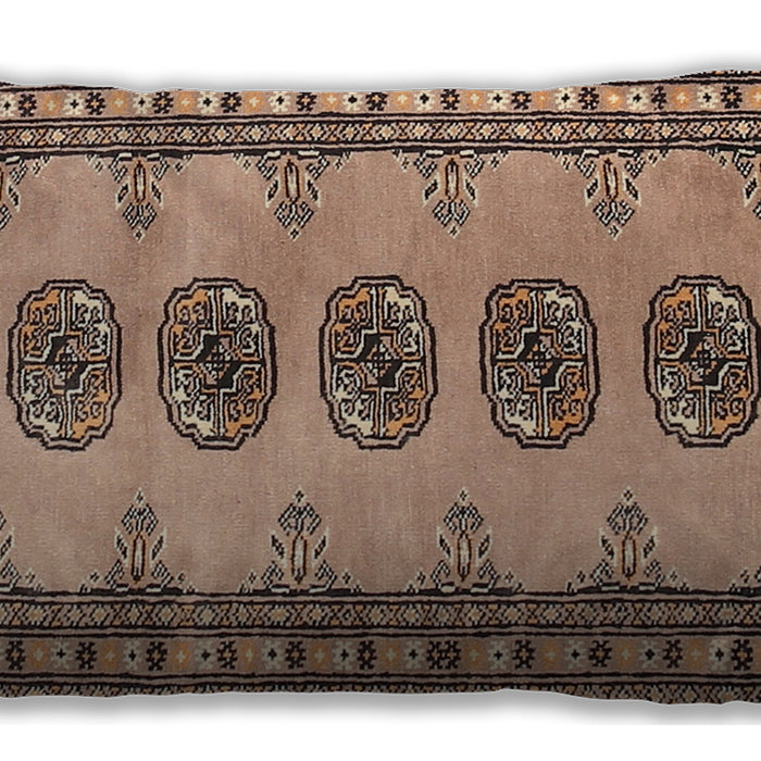 Traditional Classic Rectangular Chestnut Brown Lumbar Throw Pillow, 13 inch by 19 inch, lbtr438