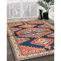 Traditional Reddish Brown Persian Rug, tr4390