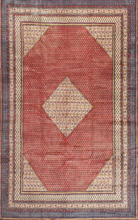 Machine Washable Traditional Fire Brick Red Rug, wshtr4395